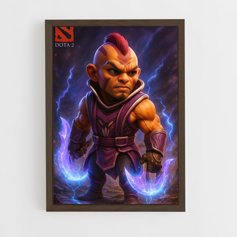 Poster Foudre Mystique – affiche Dota (vue 5)